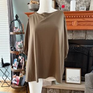 Elegant Brown Women's Top